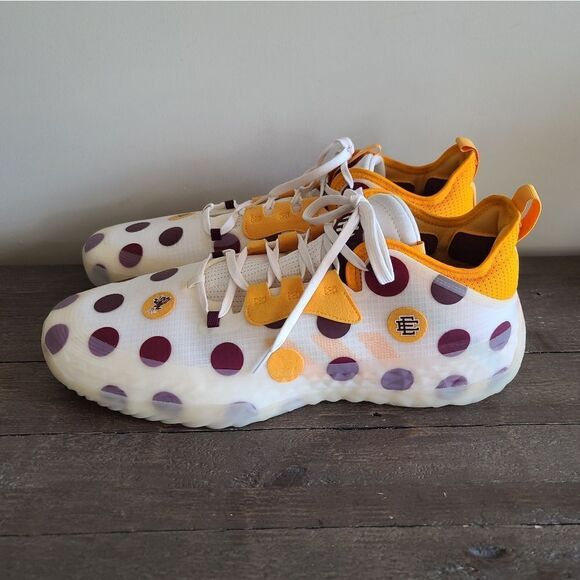 Adidas Boost NCAA ASU James Harden VOL 5 Arizona State University Sneakers RARE - Picture 1 of 13